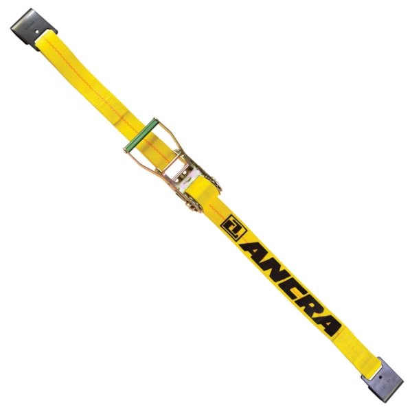 2" x 30' Flat Hooks 3,333 lb. Capacity Ratchet Cargo Strap