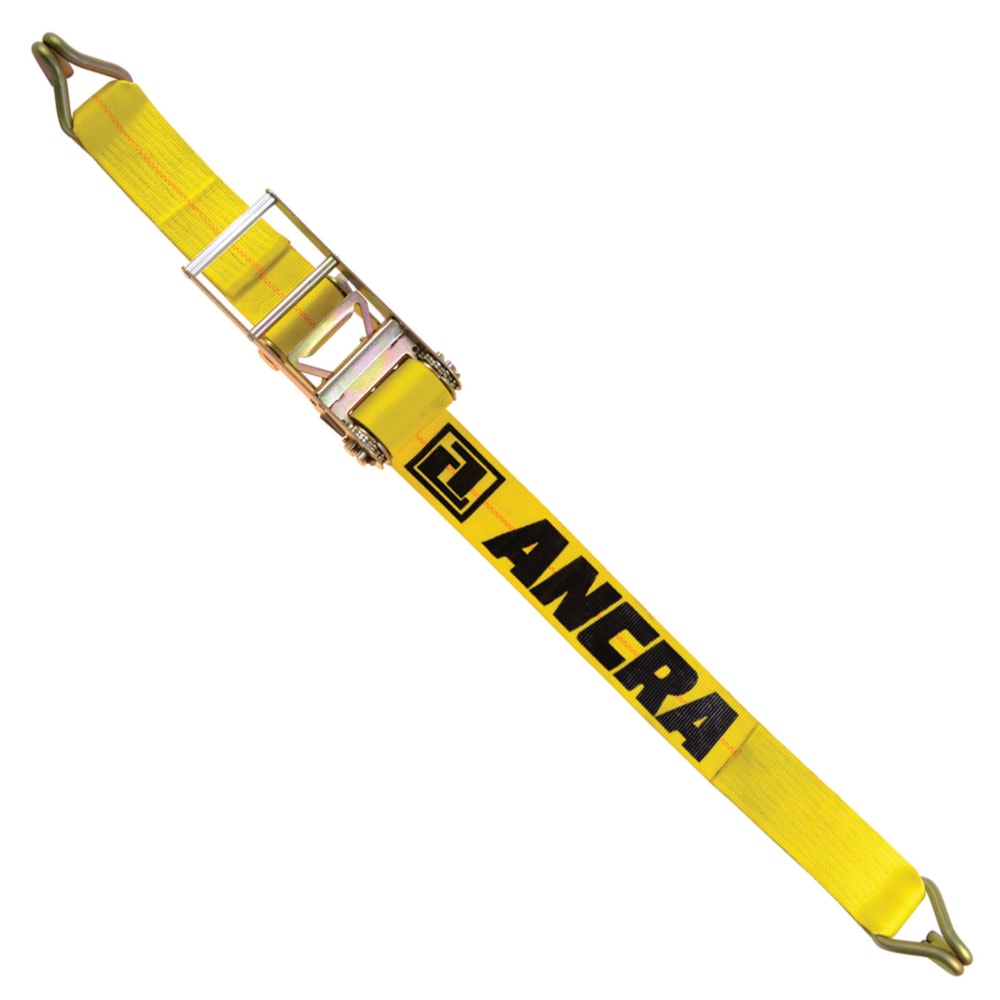 4" x 30' Wire Hooks 6,600 lb. Capacity Ratchet Cargo Strap