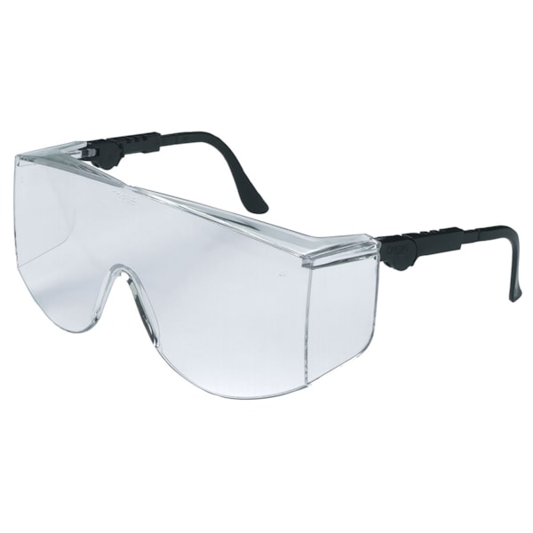 TC1 XL Series Clear Lens Black Temples Safety Glasses