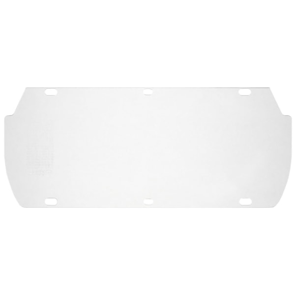 Clear Polycarbonate Flat 7" x 16.75" x 0.040 Double Matrix Replacement Visor