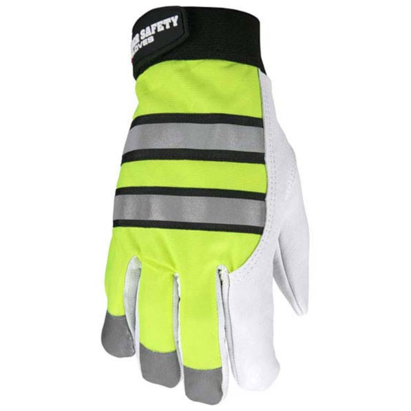 Multitask Hi-Vis Goatskin Insulated Leather Glove