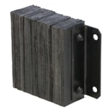 4.5" x 12" x 12" Laminated Dock Bumper thumbnail 2