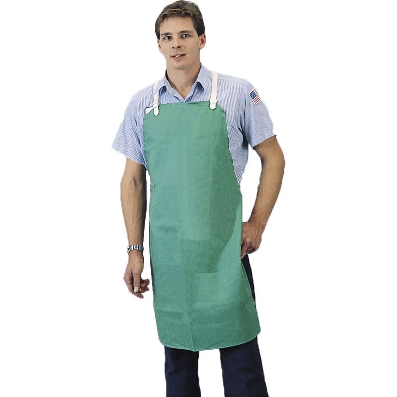 9 oz. Whipcord Cotton 24"W x 36"L Flame-Resistant FR Bib Apron