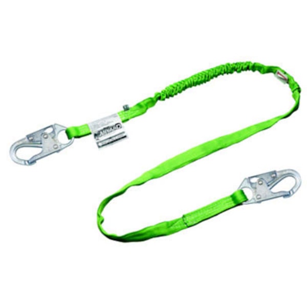 Manyard HP™ 6' Locking Snap Hook Shock Absorbing Fall Protection Lanyard