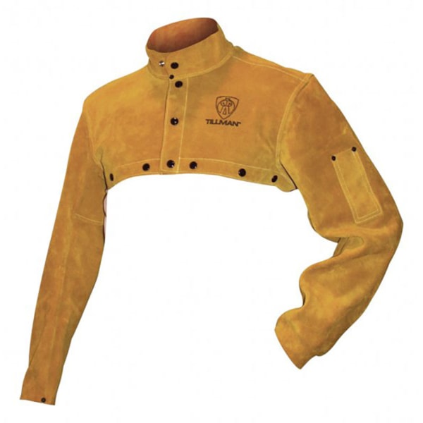Side Split Cowhide Cape Sleeves
