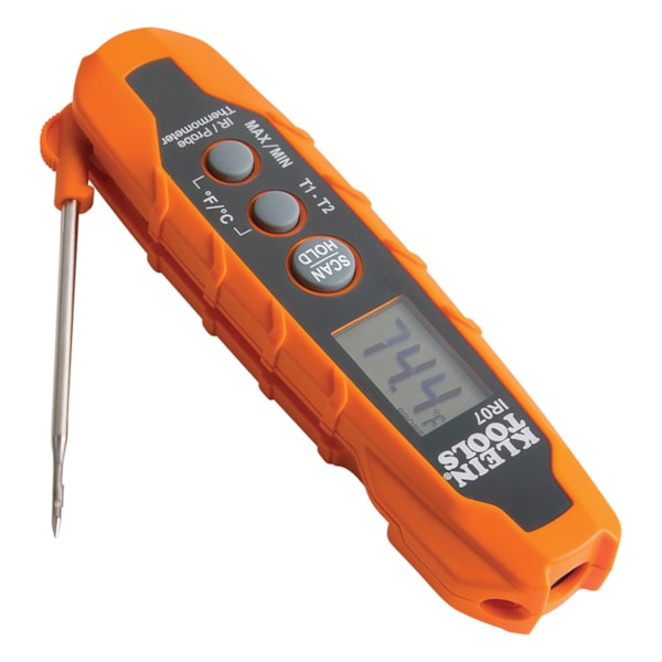 Dual Infrared & Probe Thermometer