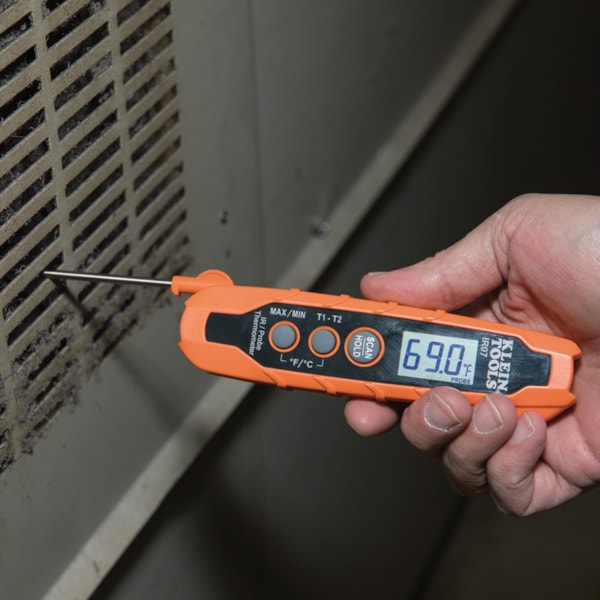 Dual Infrared & Probe Thermometer