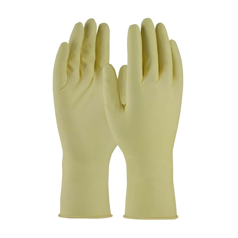 CleanTeam® 12" Single Use Fully Textured Latex Glove 100/Box , Powder-Free
