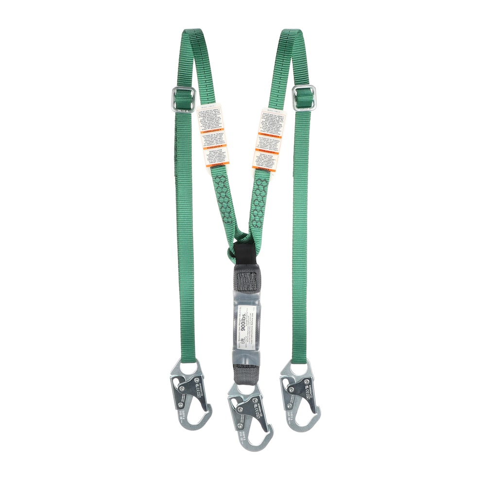 V-Series Standard Twin-Leg Adjustable Energy Absorbing Lanyard