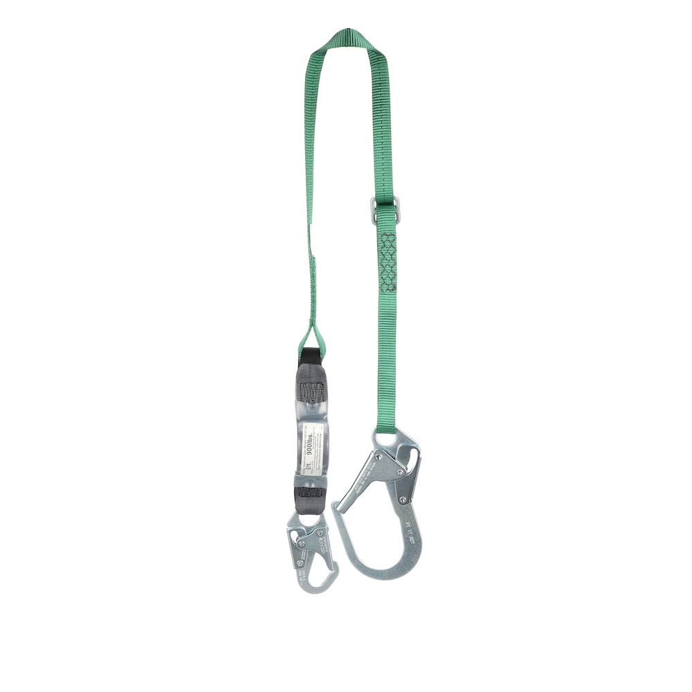 V-Series Standard single-leg adjustable energy absorbing lanyard, 