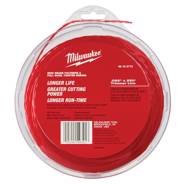0.095" x 250' Trimmer Line