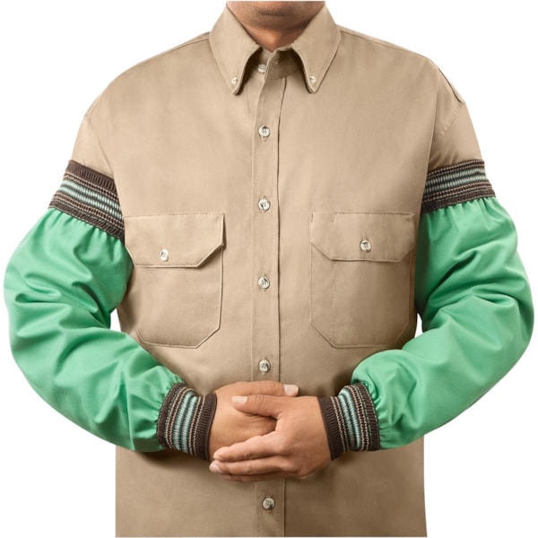 Weldlite™ 23" Wide Elastic Cuff 9 oz. FR Cotton Sleeves 