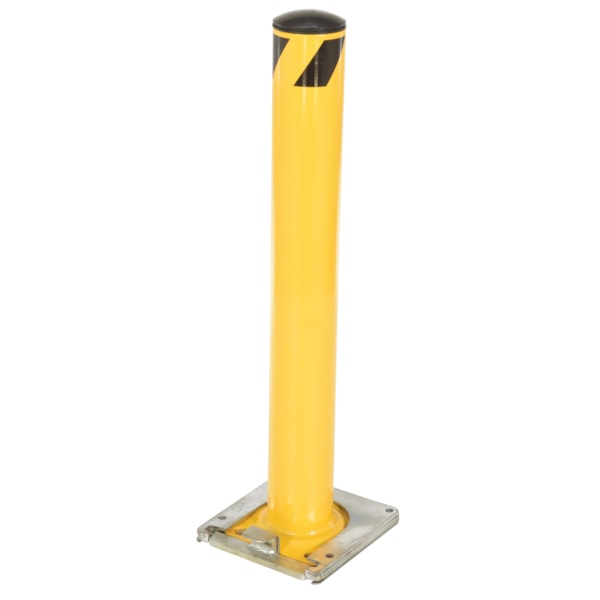 36" x 4.5" Surface Mounted Steel Pipe Bollard
