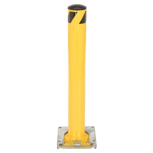 36" x 4.5" Surface Mounted Steel Pipe Bollard
