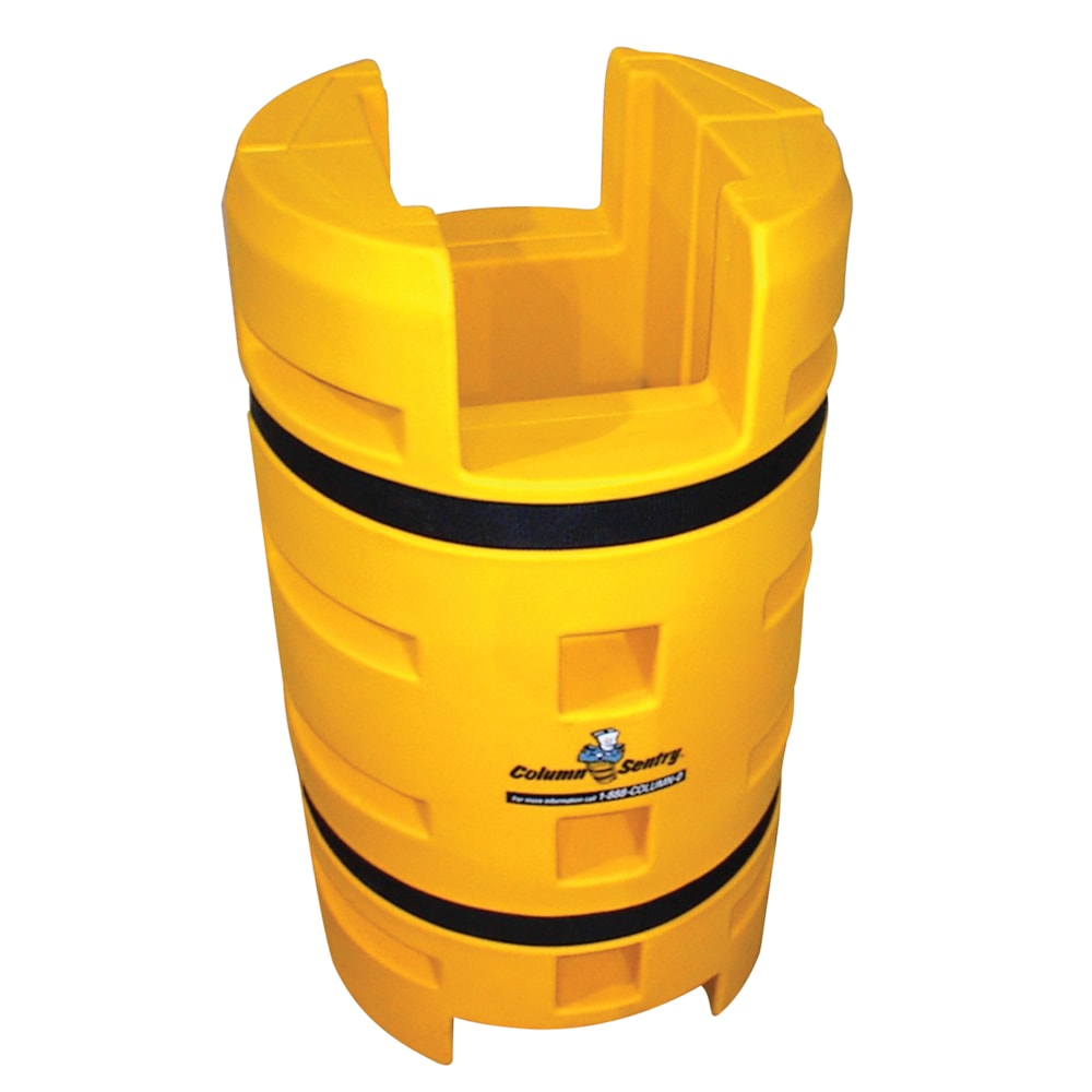 Column Sentry® 42"H x 24"Dia. 8" x 8" Column & Fire Extinguisher Cutouts Protector