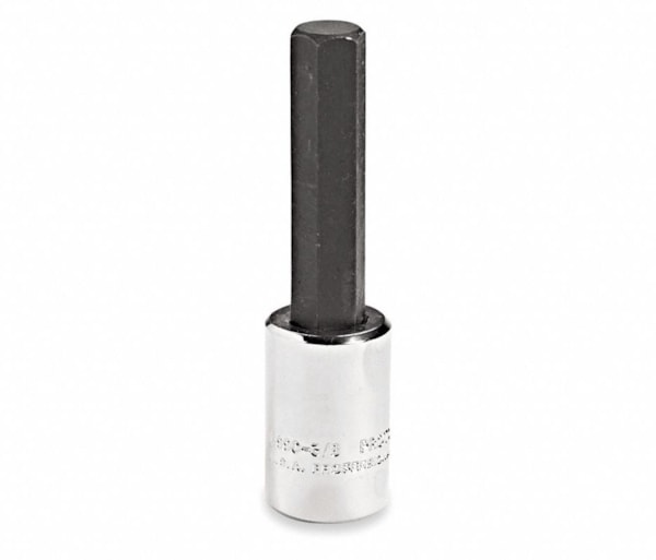 Drive Hex Bit Socket, 3/8", 3/16"