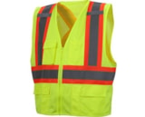 Class 2 Hi Vis Orange Safety Vest thumbnail 3