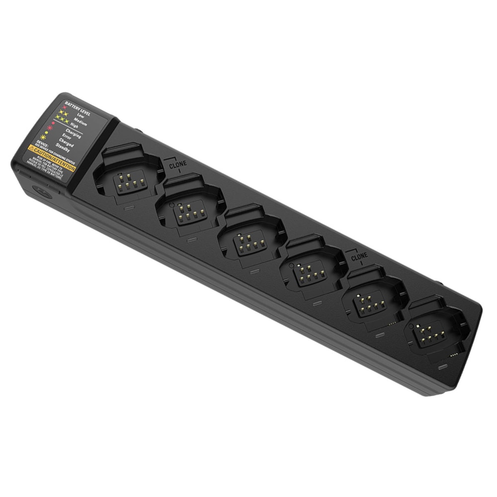 DTR Series 6-Pocket Multi-Unit Charger