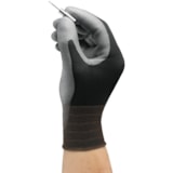HyFlex® LITE Gray Polyurethane Palm Coated Black Nylon Gloves thumbnail 3