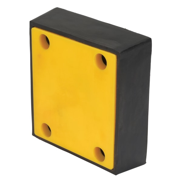 4" x 12" x 13" PVC Face Molded Rubber Bumper