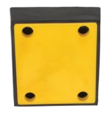 4" x 12" x 13" PVC Face Molded Rubber Bumper thumbnail 3