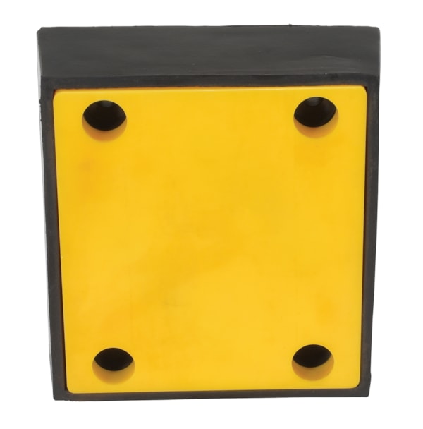 4" x 12" x 13" PVC Face Molded Rubber Bumper