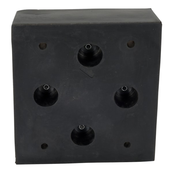 4" x 12" x 13" PVC Face Molded Rubber Bumper