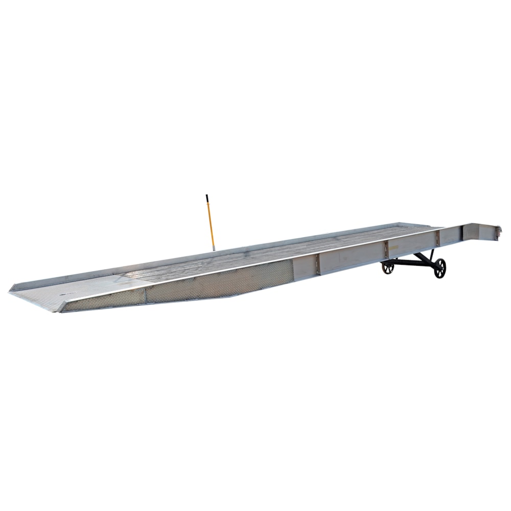 95" W x 432" L Aluminum Yard Ramp, 20,000 lb. Capacity