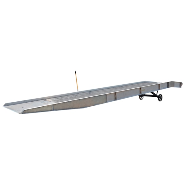 95" W x 432" L Aluminum Yard Ramp, 20,000 lb. Capacity