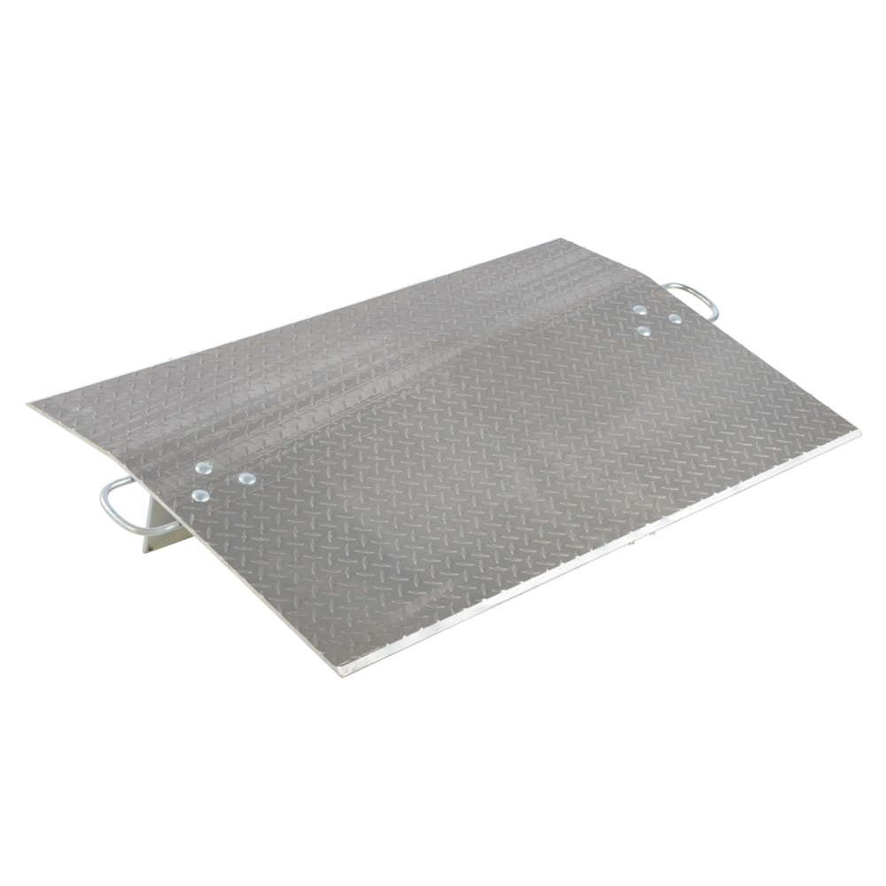 36" x 30" Alumiunum Economy Dockplate, 3,000 lb. Capacity