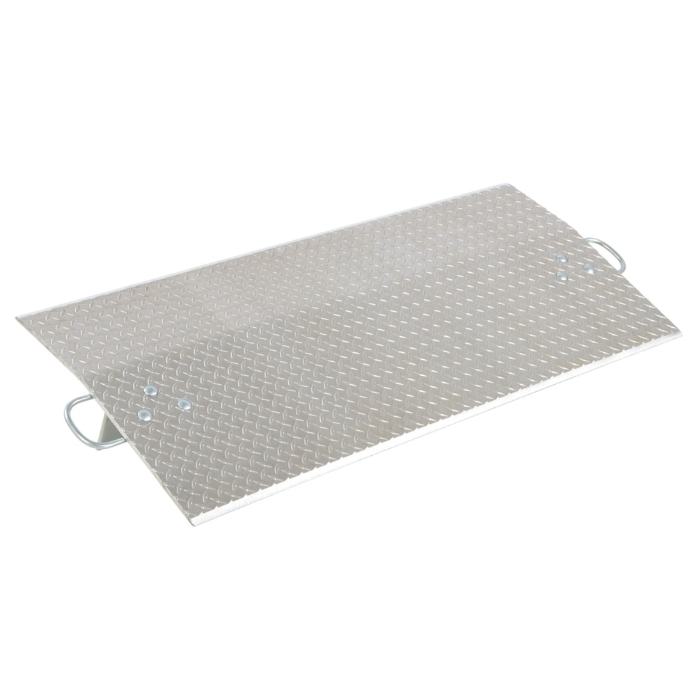 48" x 24" Alumiunum Economy Dockplate, 5,200 lb. Capacity