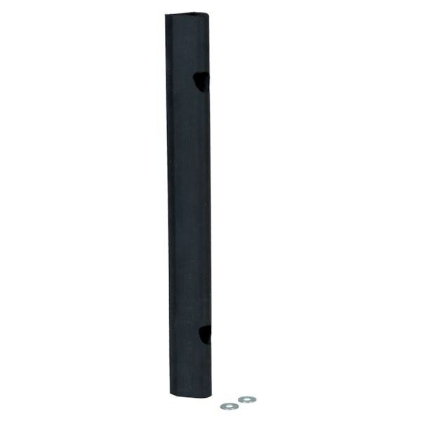18" x 2 x 1.75" Extruded Rubber Fender Bumper