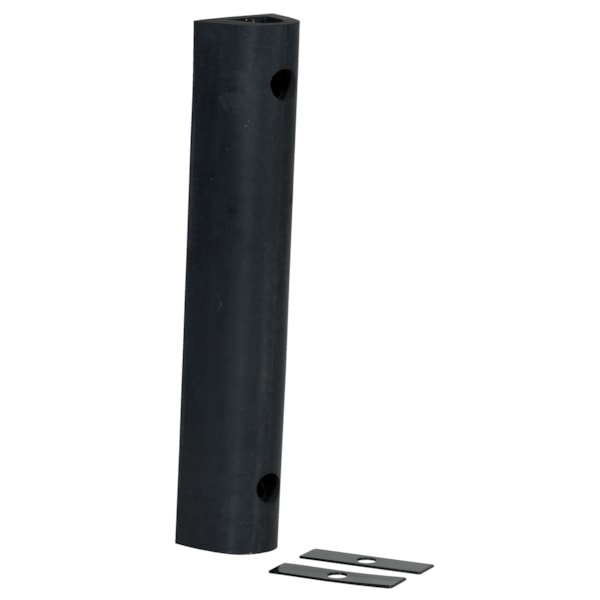 24" x 4.25" x 4" Extruded Rubber Fender Bumper