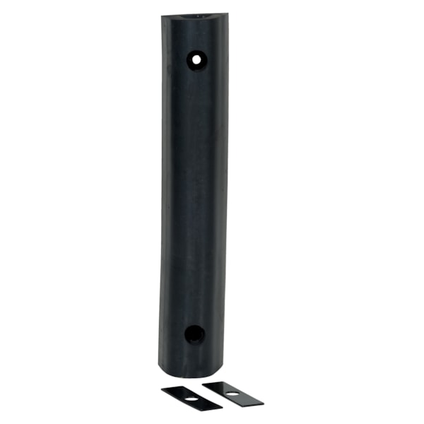24" x 4.25" x 4" Extruded Rubber Fender Bumper