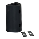 12" x 6" x 6" Extruded Rubber Fender Bumper thumbnail 1