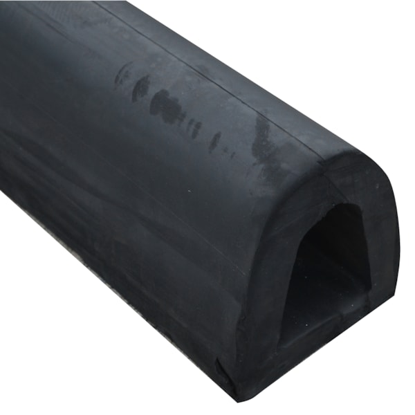 120" x 6" x 6" Extruded Rubber Fender Bumper