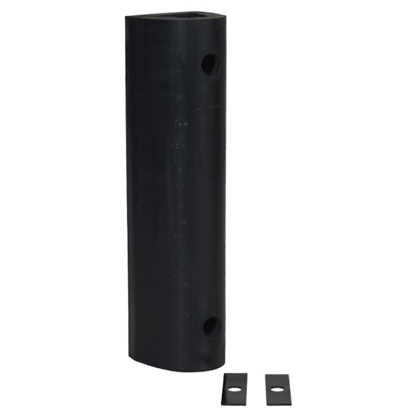 24" x 6" x 6" Extruded Rubber Fender Bumper
