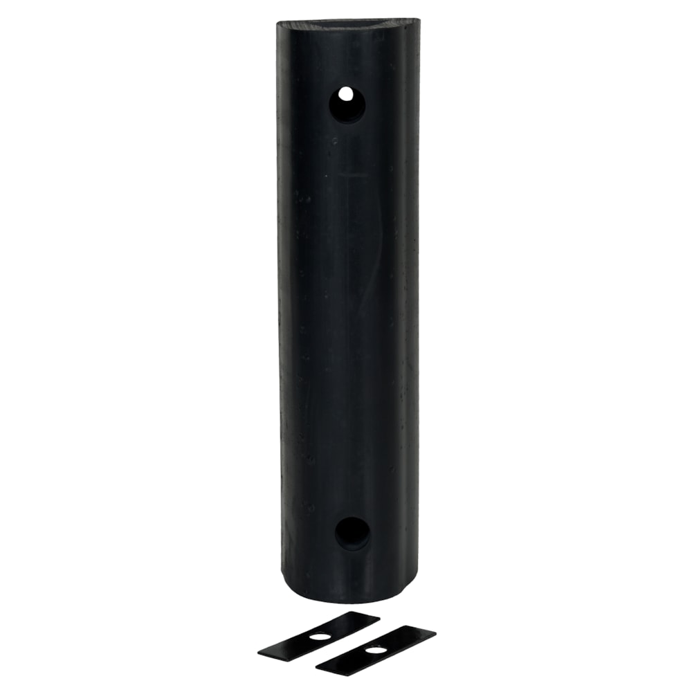 24" x 6" x 6" Extruded Rubber Fender Bumper