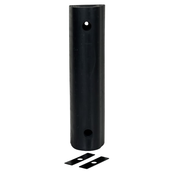 24" x 6" x 6" Extruded Rubber Fender Bumper