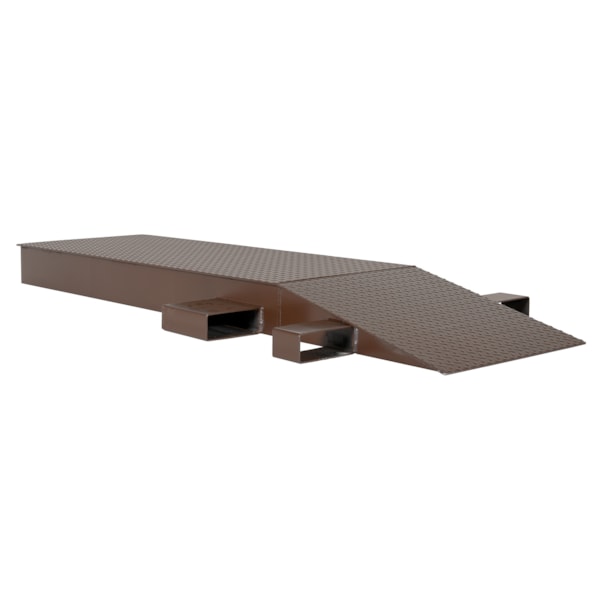 84" L x 24" W x 6.25" H Steel Wheel Riser With Fork Pockets