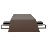 84" L x 24" W x 6.25" H Steel Wheel Riser With Fork Pockets thumbnail 3
