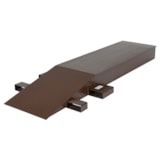 96" L x 24" W x 8.25" H Steel Wheel Riser With Fork Pockets thumbnail 2