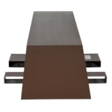 96" L x 24" W x 8.25" H Steel Wheel Riser With Fork Pockets thumbnail 3