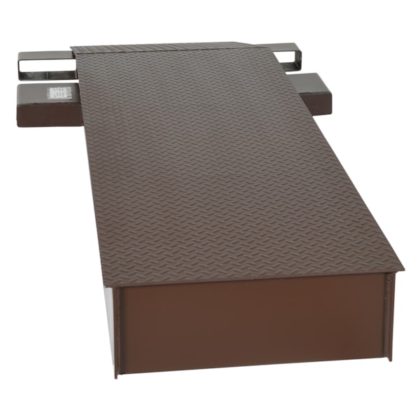 96" L x 24" W x 8.25" H Steel Wheel Riser With Fork Pockets