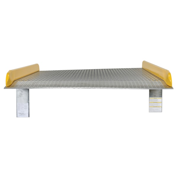 60" x 72" Alumiunum Dock Board with Steel Curb, 10,000 lb. Capacity