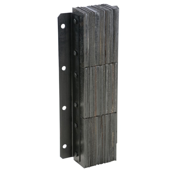 30" H x 11" W x 4.5" L Laminated Dock Bumper