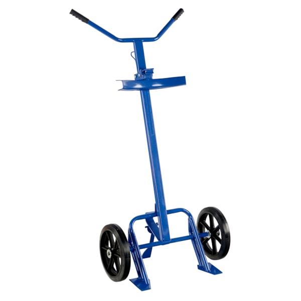 Mold-On-Rubber Barrel & Drum Truck, 800 Lb