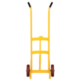 Poly-On-Poly Drum Truck with Spring Assist thumbnail 4