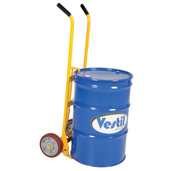 Poly-On-Poly Drum Truck with Spring Assist