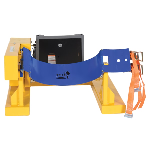 DC Powered Fork Truck Drum Carrier & Rotator , 1,200 lb. Capacity